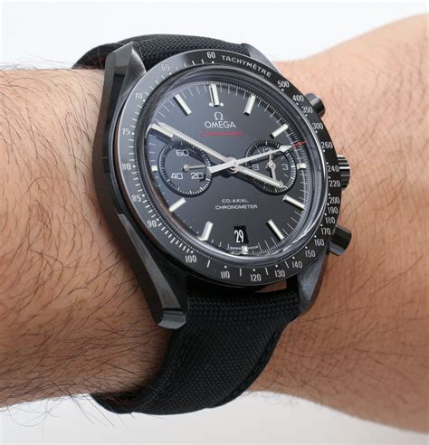 omega dark side of the moon black black fake|speedmaster dark side of moon.